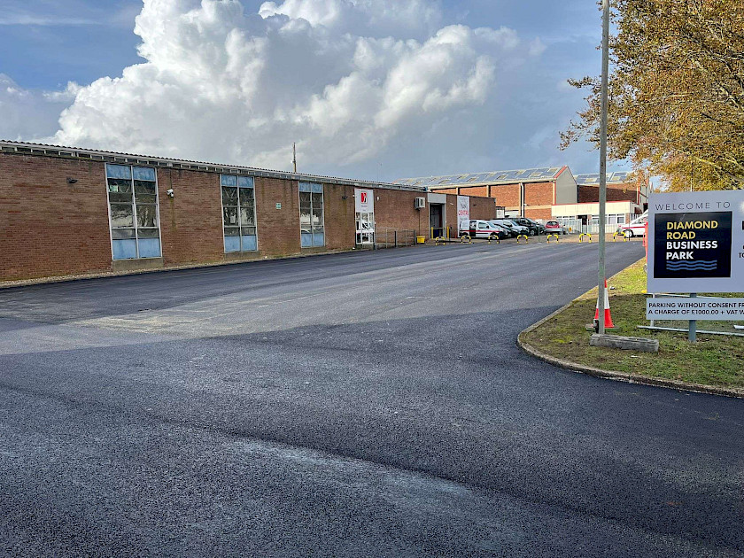 Road access to Business Park
